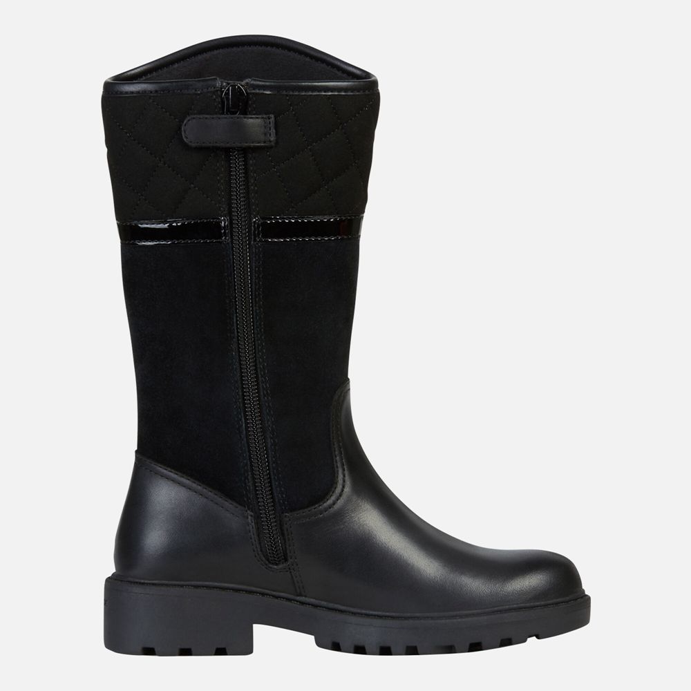 Geox Kiz Çocuk Bot Siyah - Casey - GNK-068934